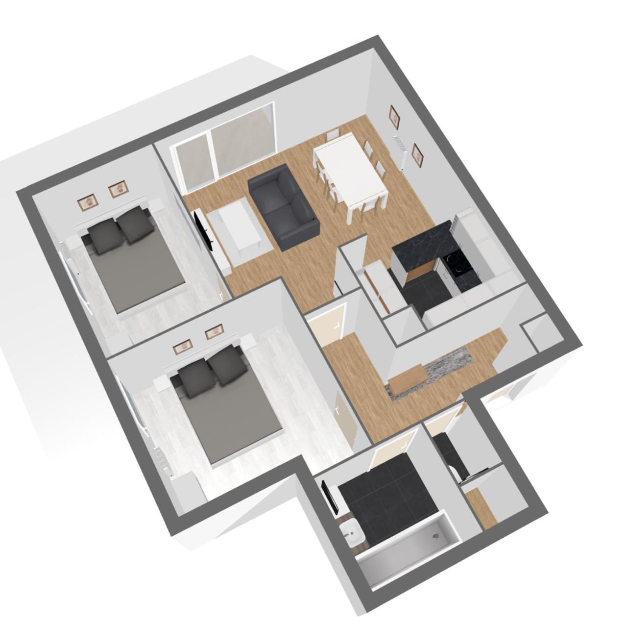 Paris 15 Min Appartement Tout Confort 6 Couchages Vitry-sur-Seine Esterno foto